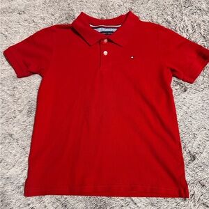 Tommy Red Polo Shirt for Kids